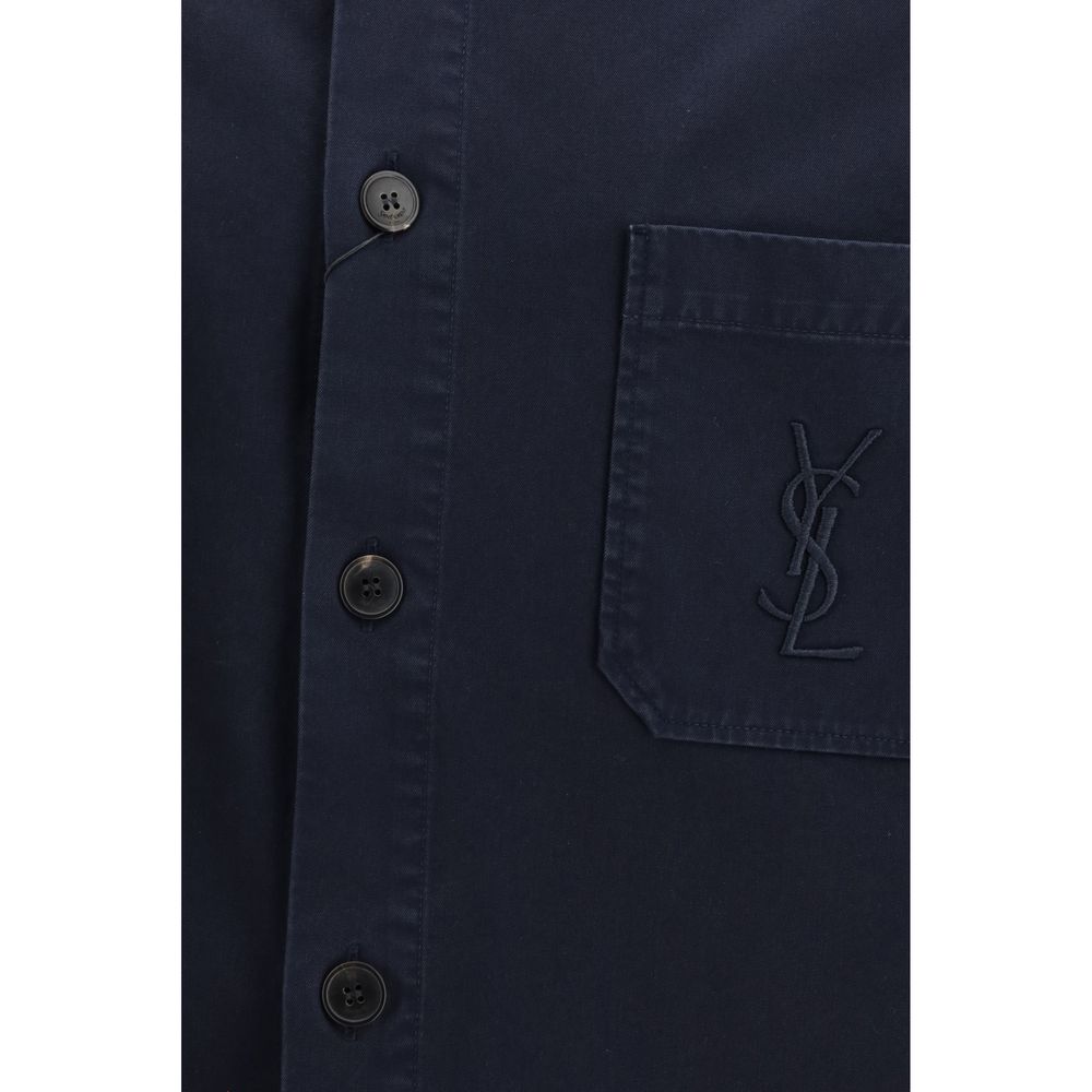Saint Laurent Blue Cotton Denim Jacket | Regal Royce