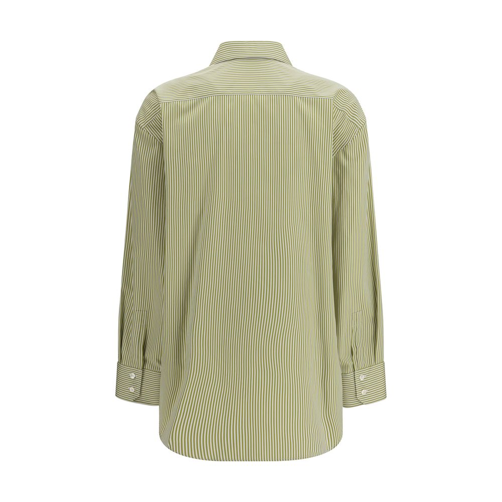 Saint Laurent Bicolor Cotton Pattern Shirt | Regal Royce