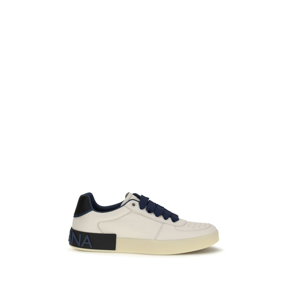 Dolce & Gabbana Multicolor Calf Leather Bos Taurus Low Top Sneakers | Regal Royce