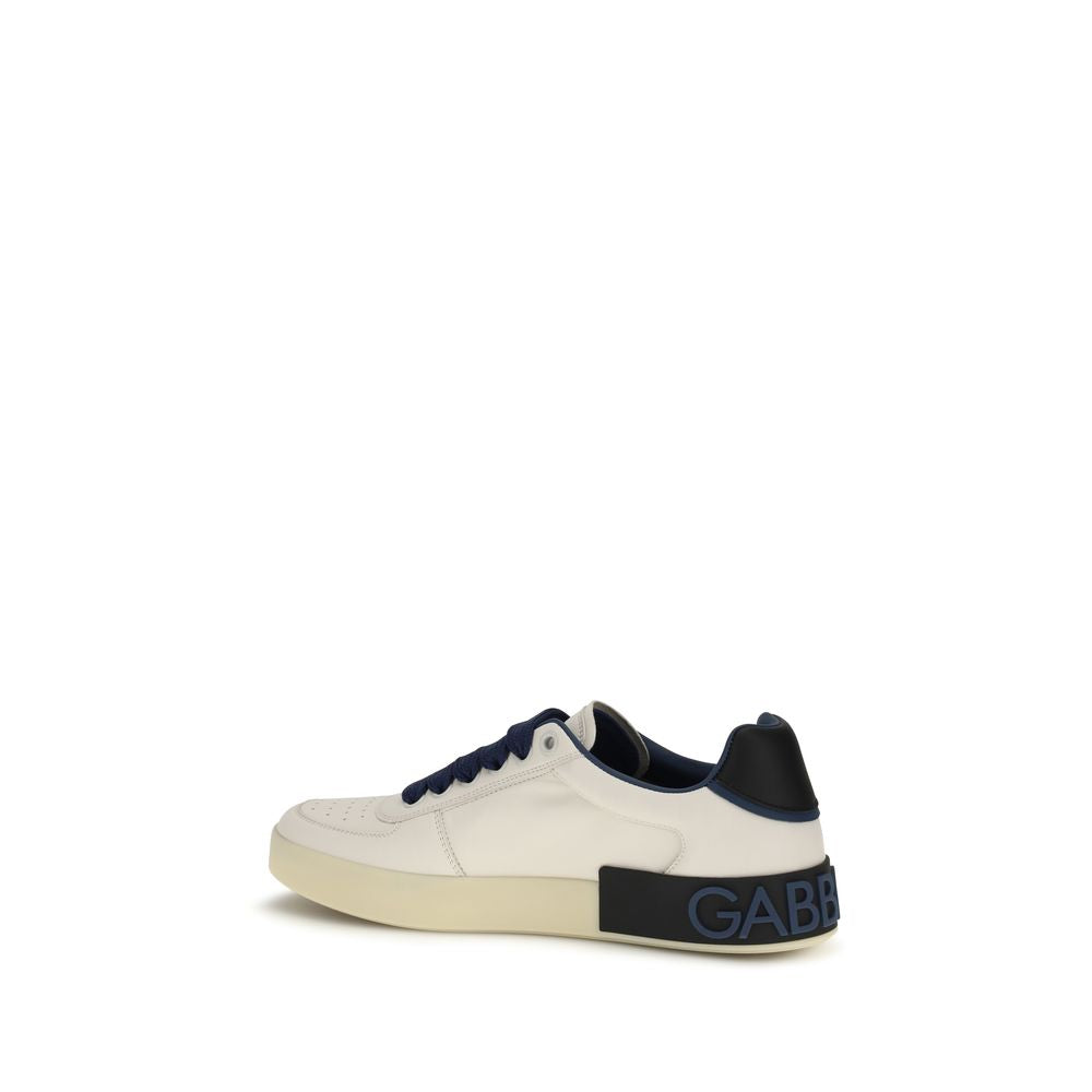 Dolce & Gabbana Multicolor Calf Leather Bos Taurus Low Top Sneakers | Regal Royce