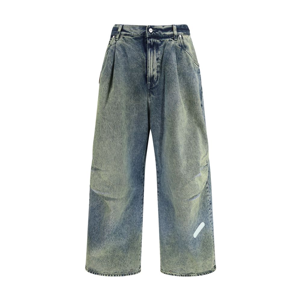 PDF Channel Blue Cotton Relaxed Fit Jeans | Regal Royce