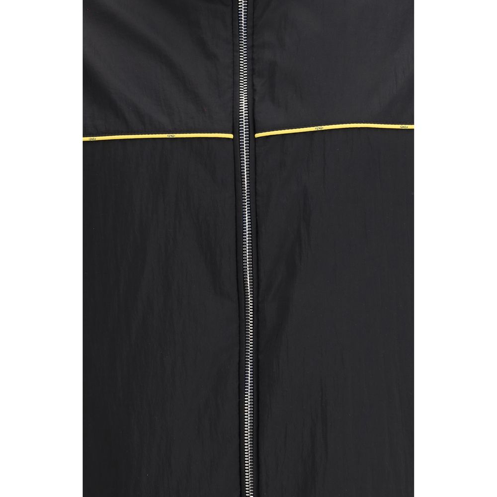 Fendi Black Polyamide Shell Jacket | Regal Royce