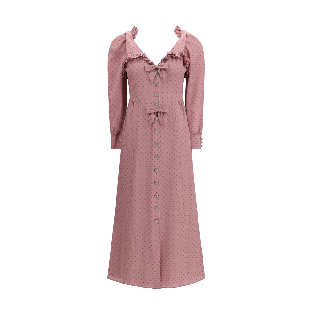 Alessandra Rich Multicolor Silk Casual Dress | Regal Royce