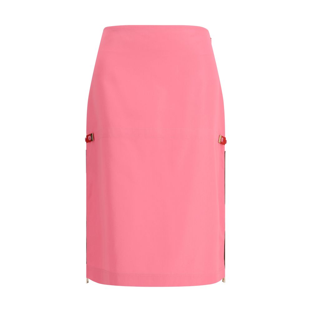 Fendi Multicolor Viscose Midi Skirt | Regal Royce