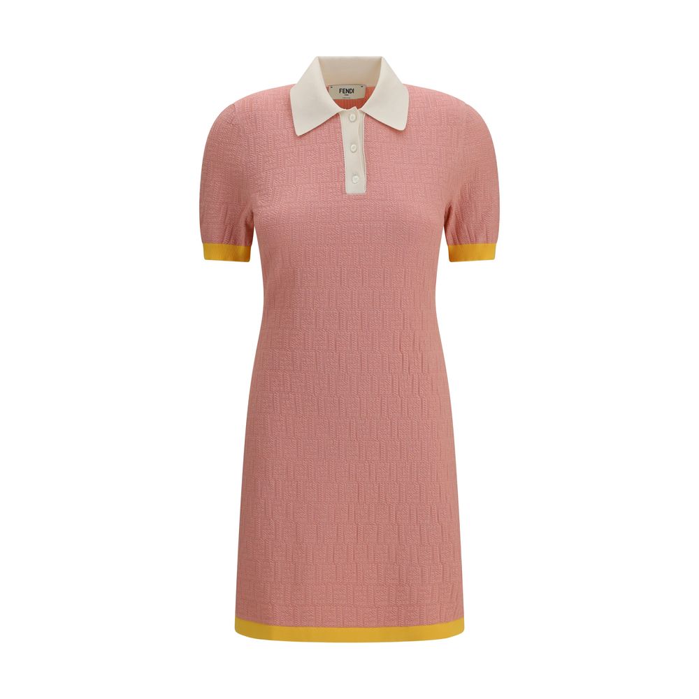 Fendi Multicolor Polyamide Casual Dress | Regal Royce