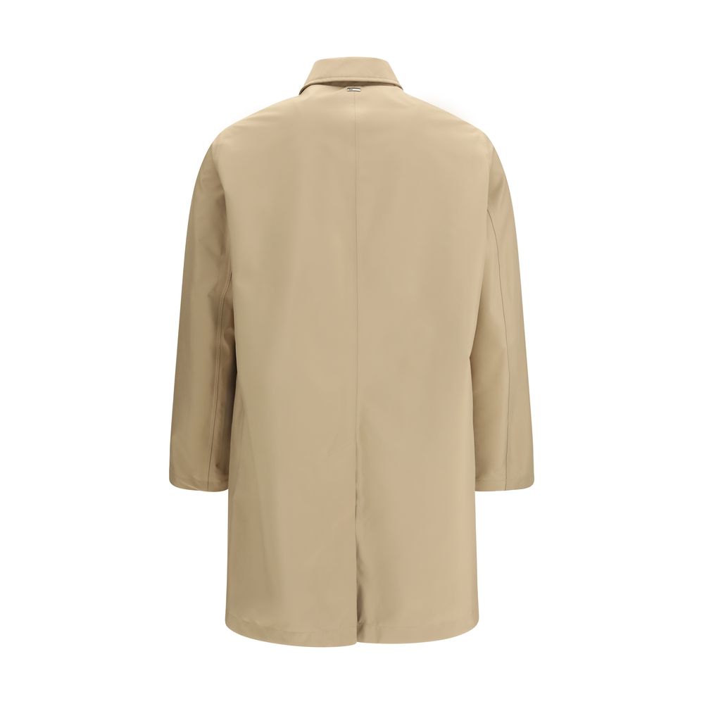 Herno Beige Polyester Trench Coat | Regal Royce