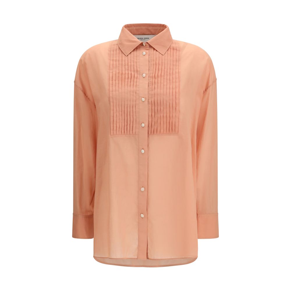 Golden Goose Brown Cotton Shirt | Regal Royce
