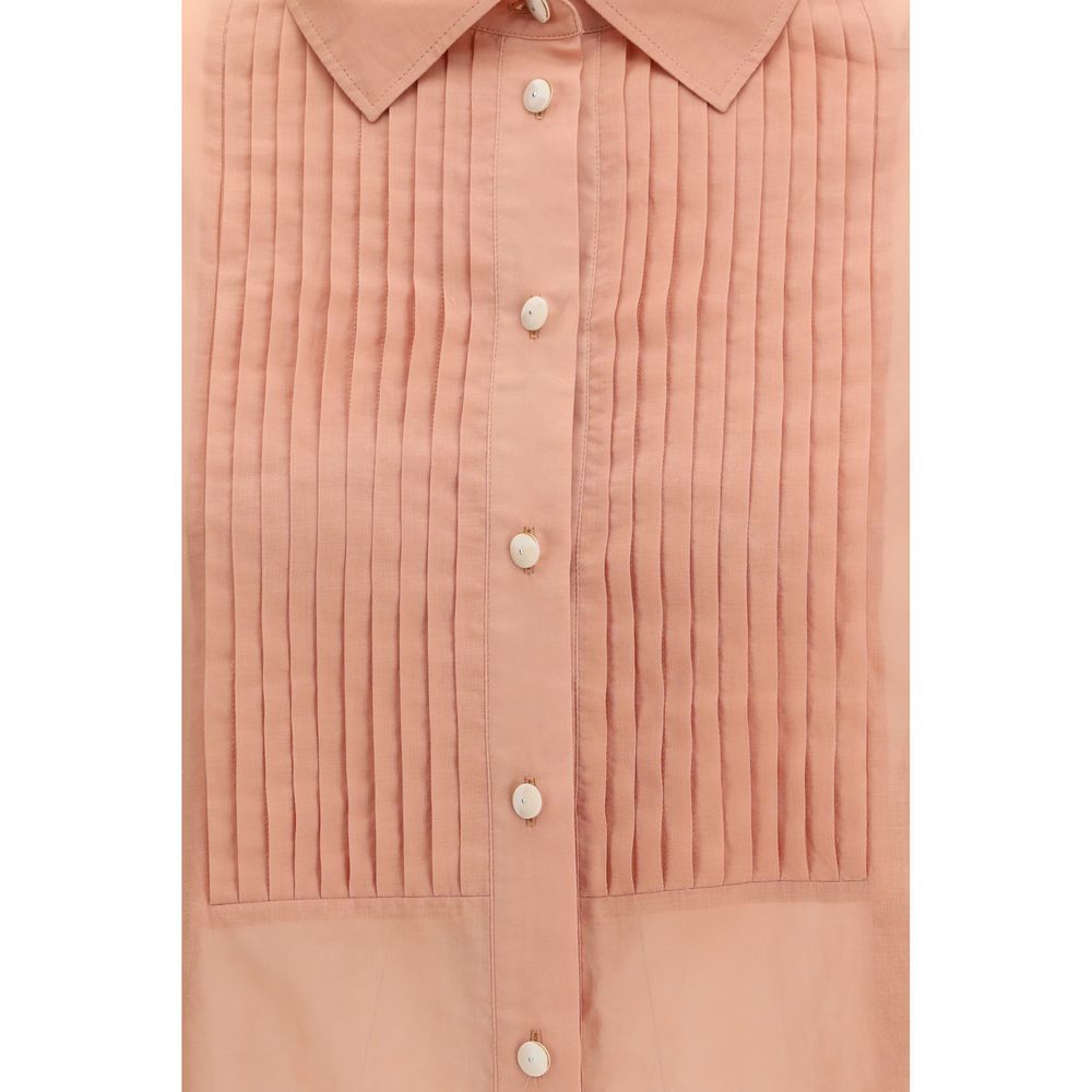 Golden Goose Brown Cotton Shirt | Regal Royce
