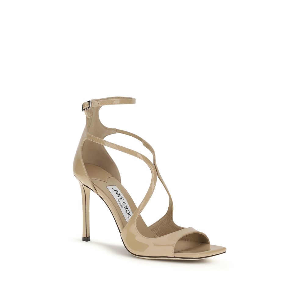 Jimmy Choo Multicolor Calf Leather Bos Taurus Stiletto Heel Sandals | Regal Royce