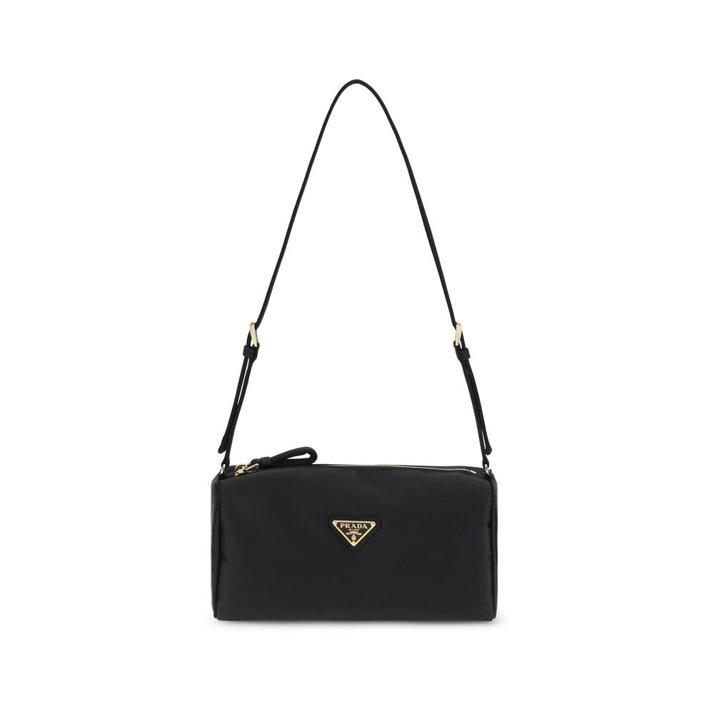 Prada Black Silk Shoulder Bag | Regal Royce