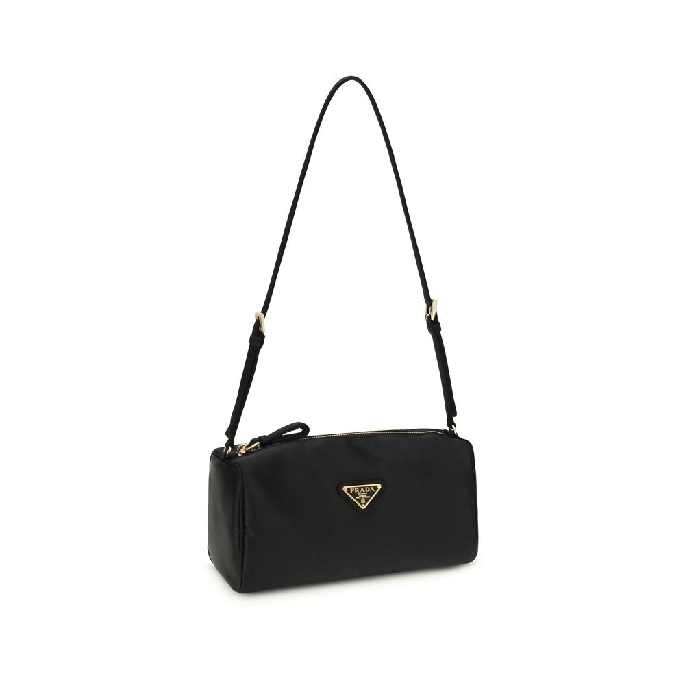 Prada Black Silk Shoulder Bag | Regal Royce