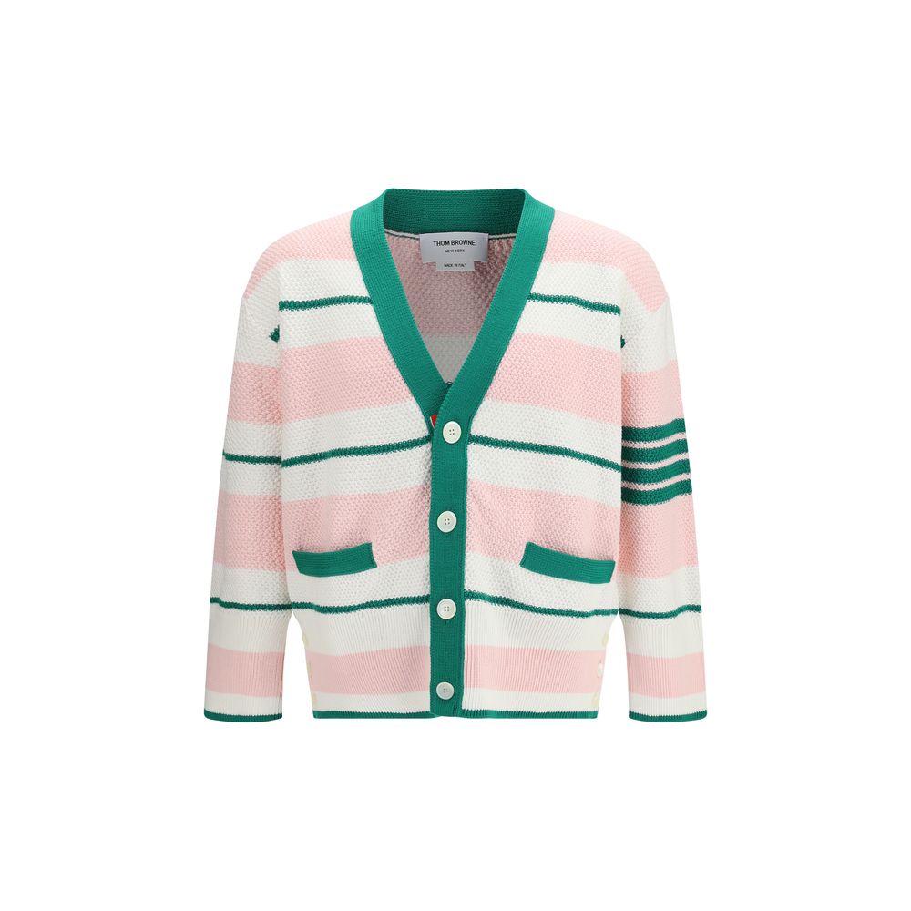 Thom Browne Multicolor Cotton Cardigan | Regal Royce
