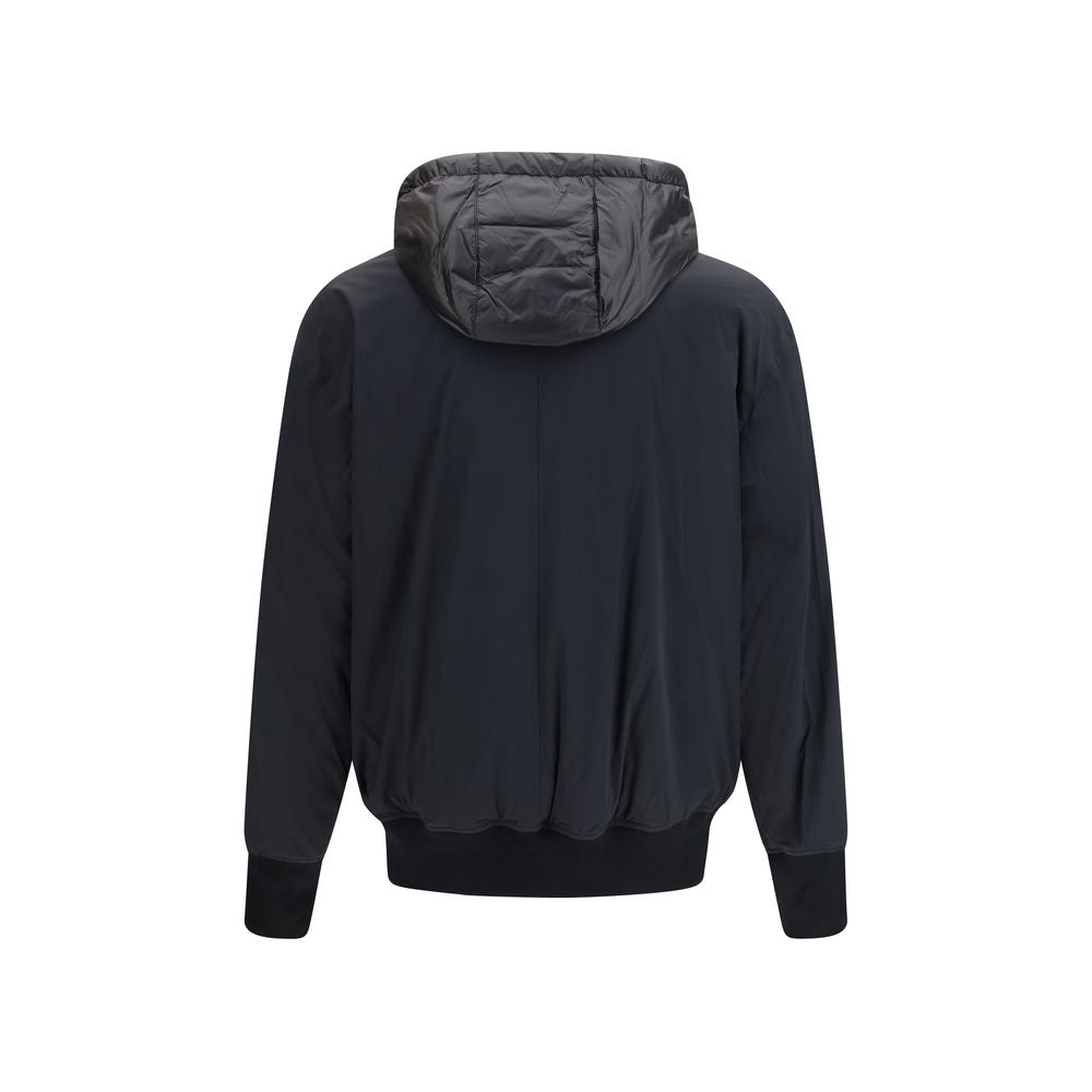 Moose Knuckles Black Nylon Bomber | Regal Royce