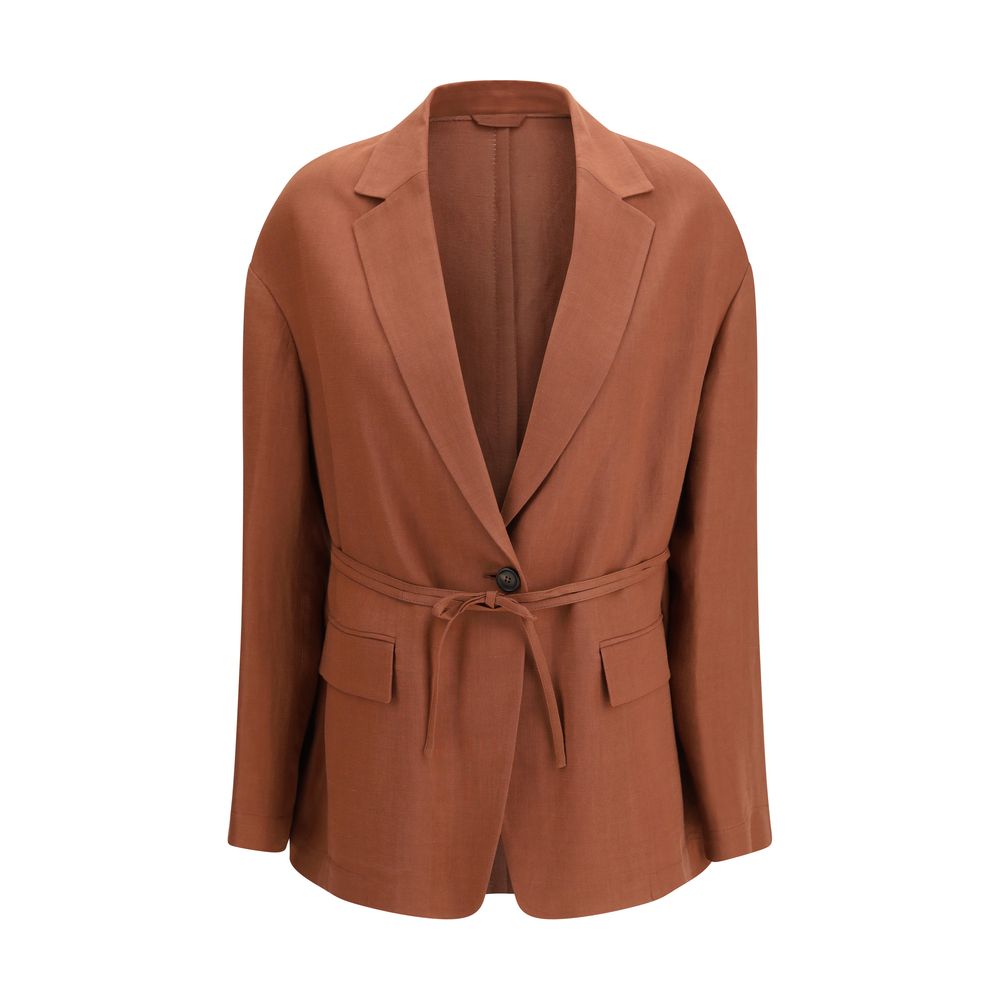 Brunello Cucinelli Multicolor Viscose Blazer | Regal Royce