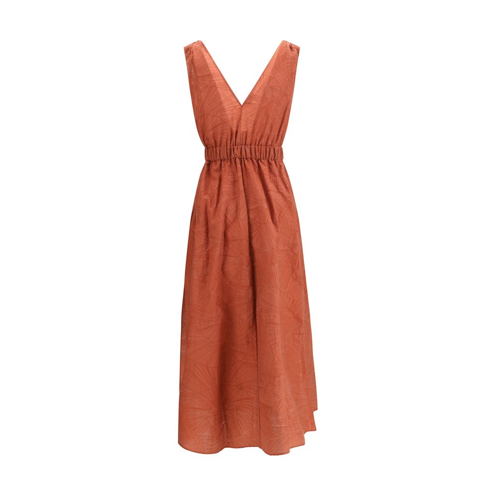 Brunello Cucinelli Multicolor Cotton Casual Dress | Regal Royce