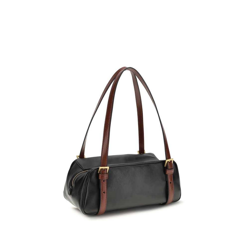 Versace Black Lamb Ovis Aries Aries Shoulder Bag | Regal Royce