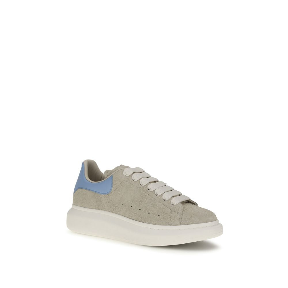 Alexander McQueen Beige Calf Leather Bos Taurus Chunky Sneakers | Regal Royce