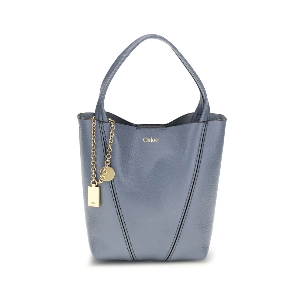 Chloé Blue Calf Leather Bos Taurus Shoulder Bag | Regal Royce
