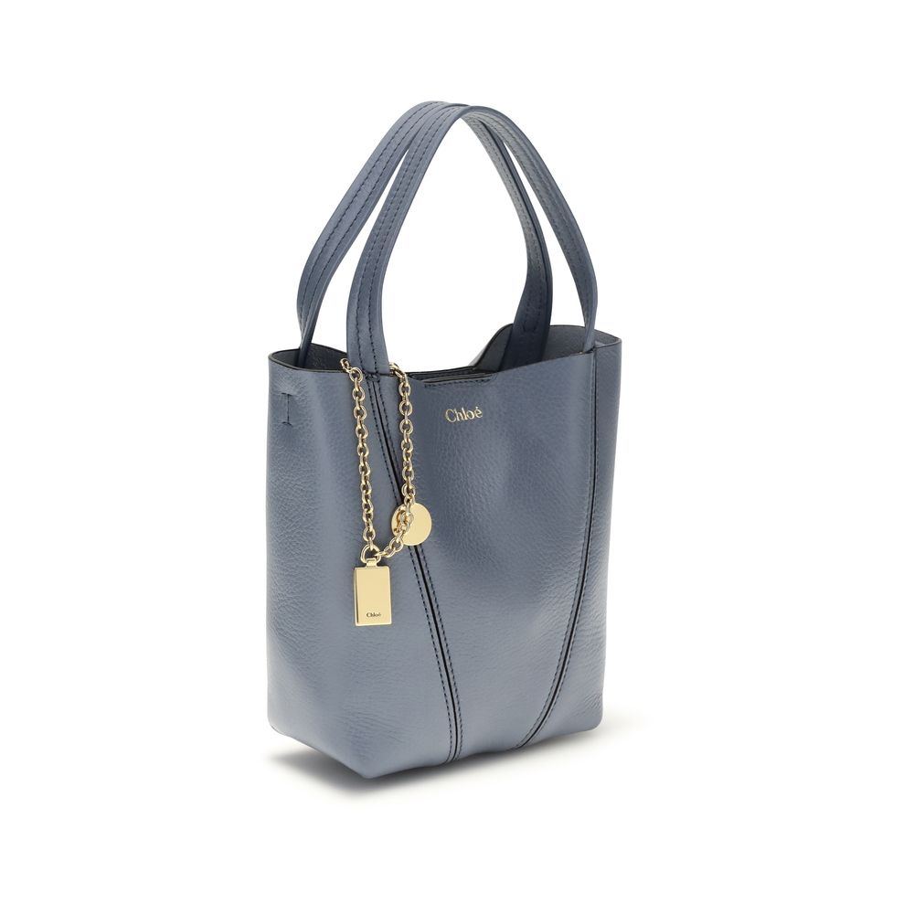 Chloé Blue Calf Leather Bos Taurus Shoulder Bag | Regal Royce