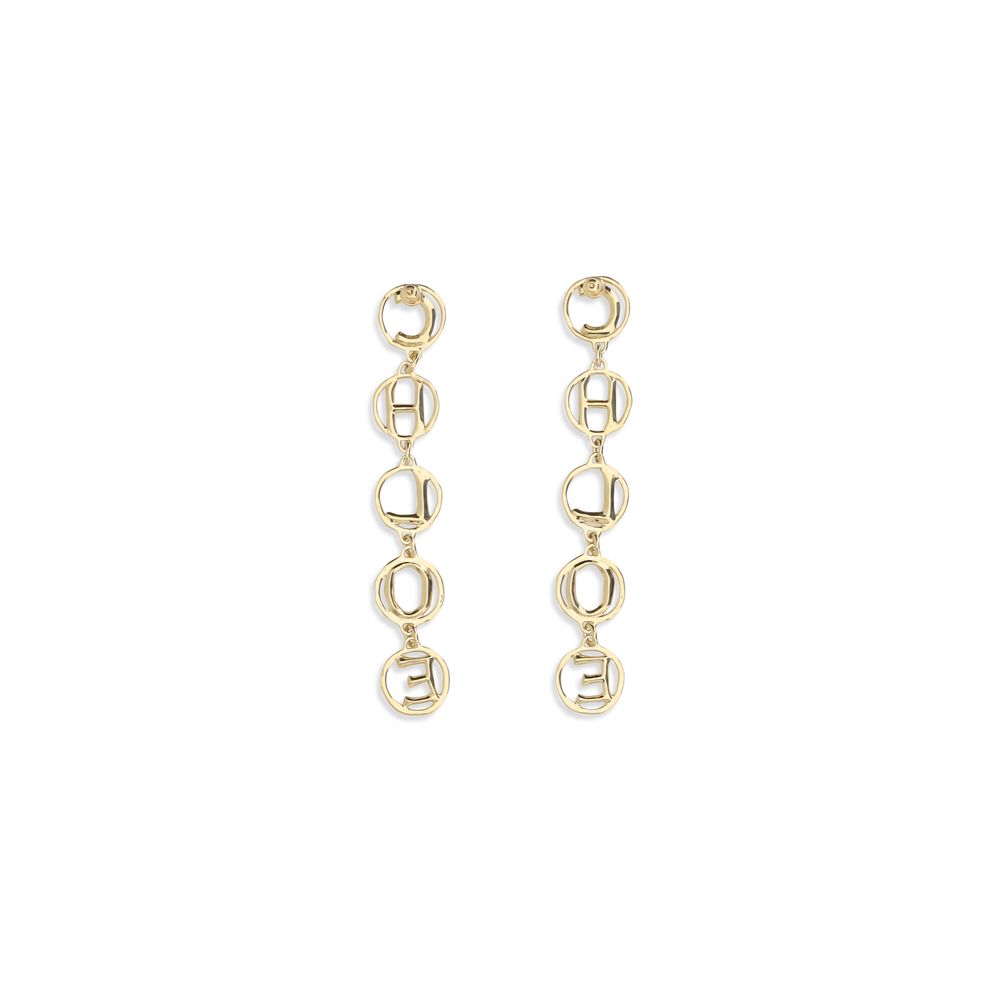 Chloé Gold Brass Earrings | Regal Royce