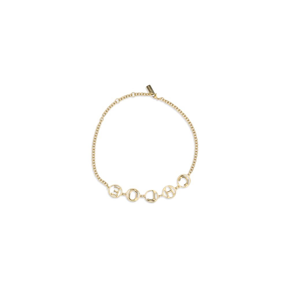 Chloé Gold Brass Necklace | Regal Royce