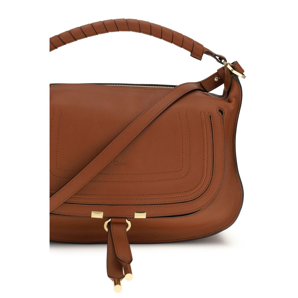 Chloé Brown Calf Leather Bos Taurus Shoulder Bag | Regal Royce