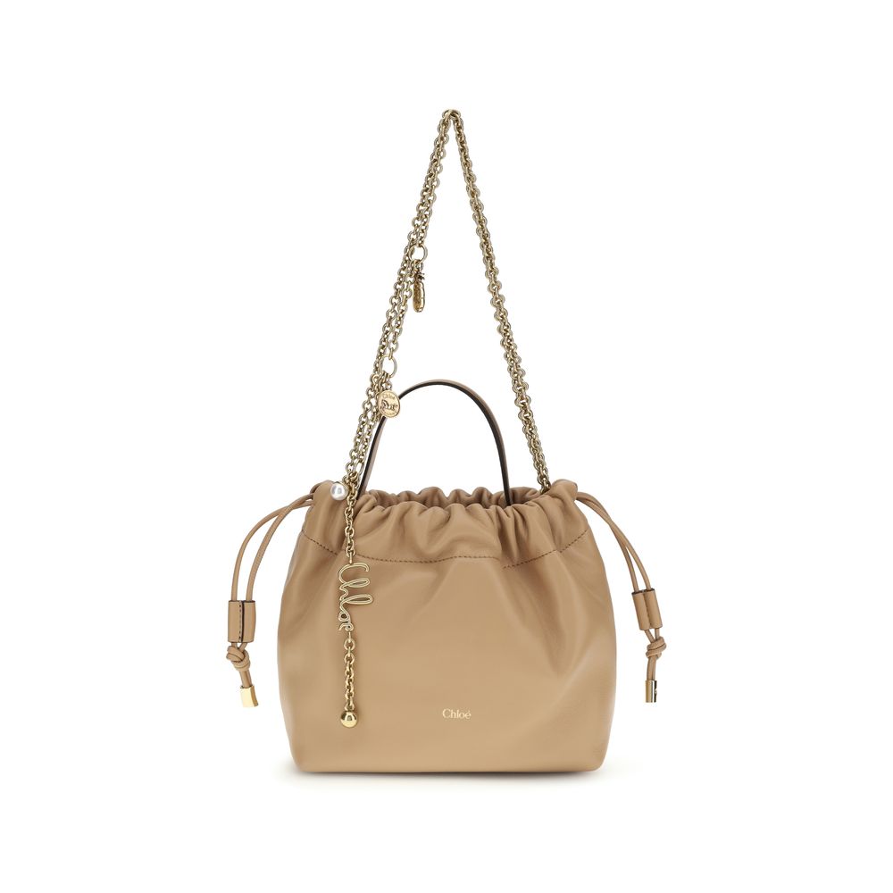 Chloé Beige Lamb Ovis Aries Aries Shoulder Bag | Regal Royce