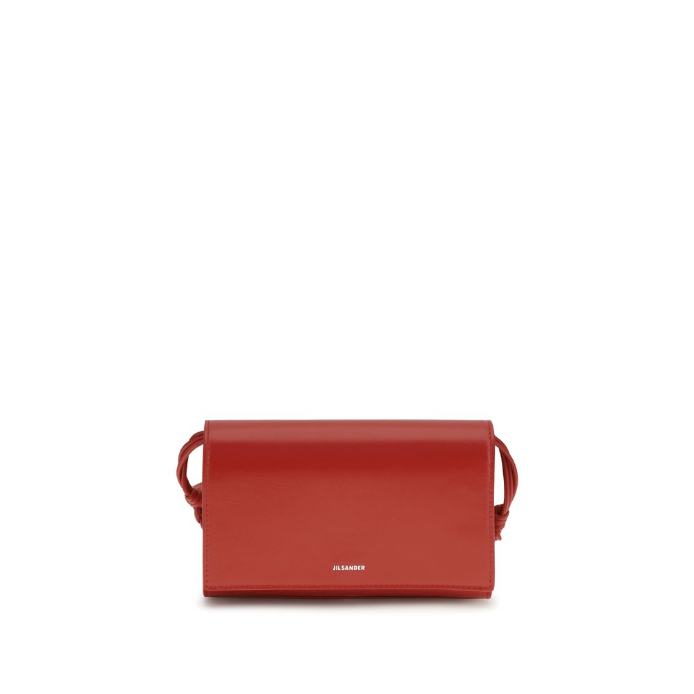 Jil Sander Black Calf Leather Bos Taurus Wallet | Regal Royce