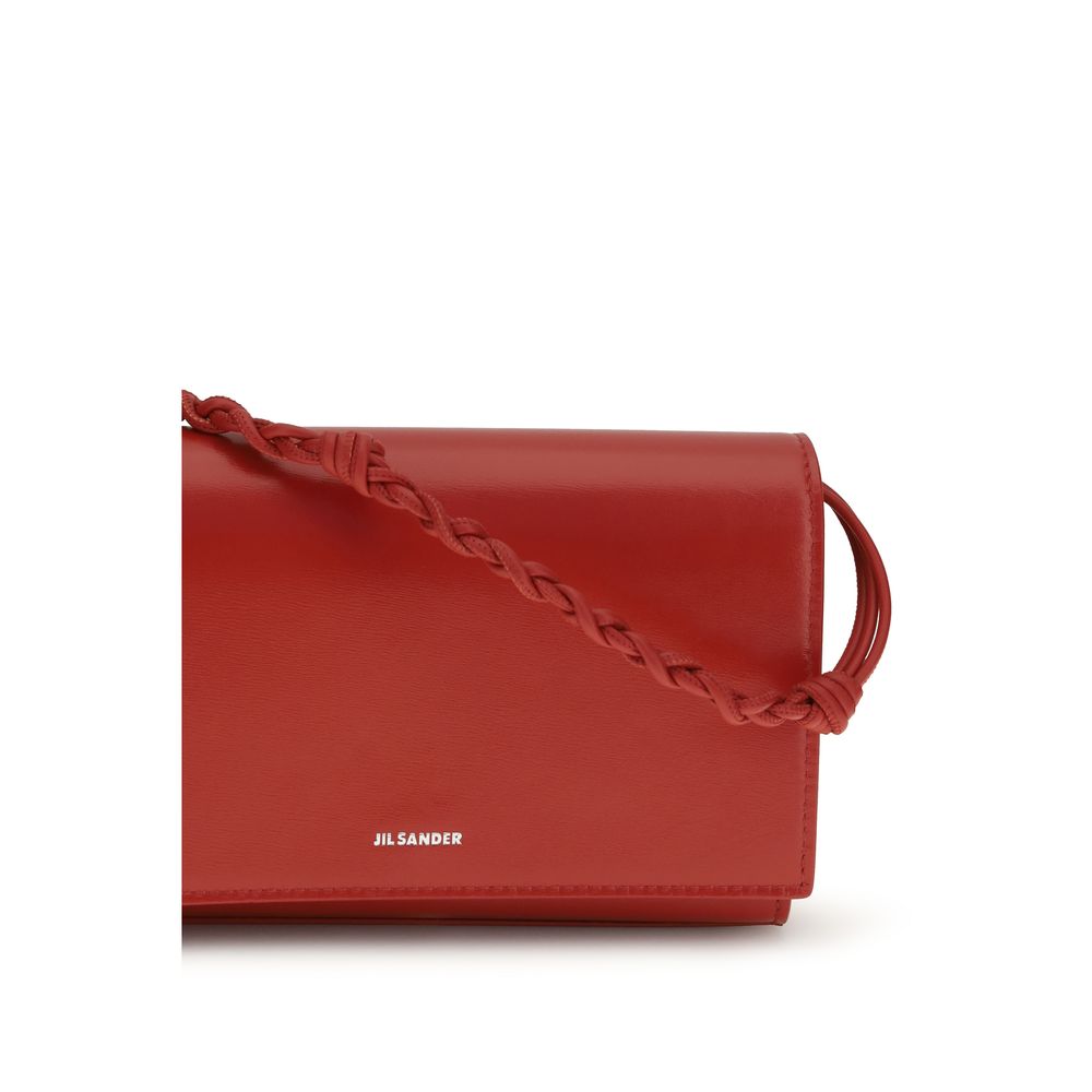 Jil Sander Black Calf Leather Bos Taurus Wallet | Regal Royce