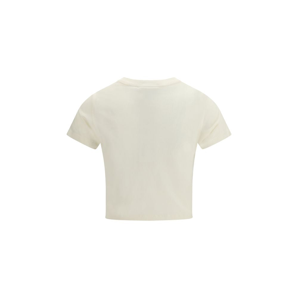 Maison Kitsuné Beige Cotton T-Shirt | Regal Royce