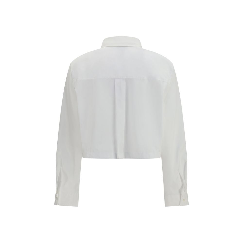 Maison Kitsuné White Cotton Blouse | Regal Royce