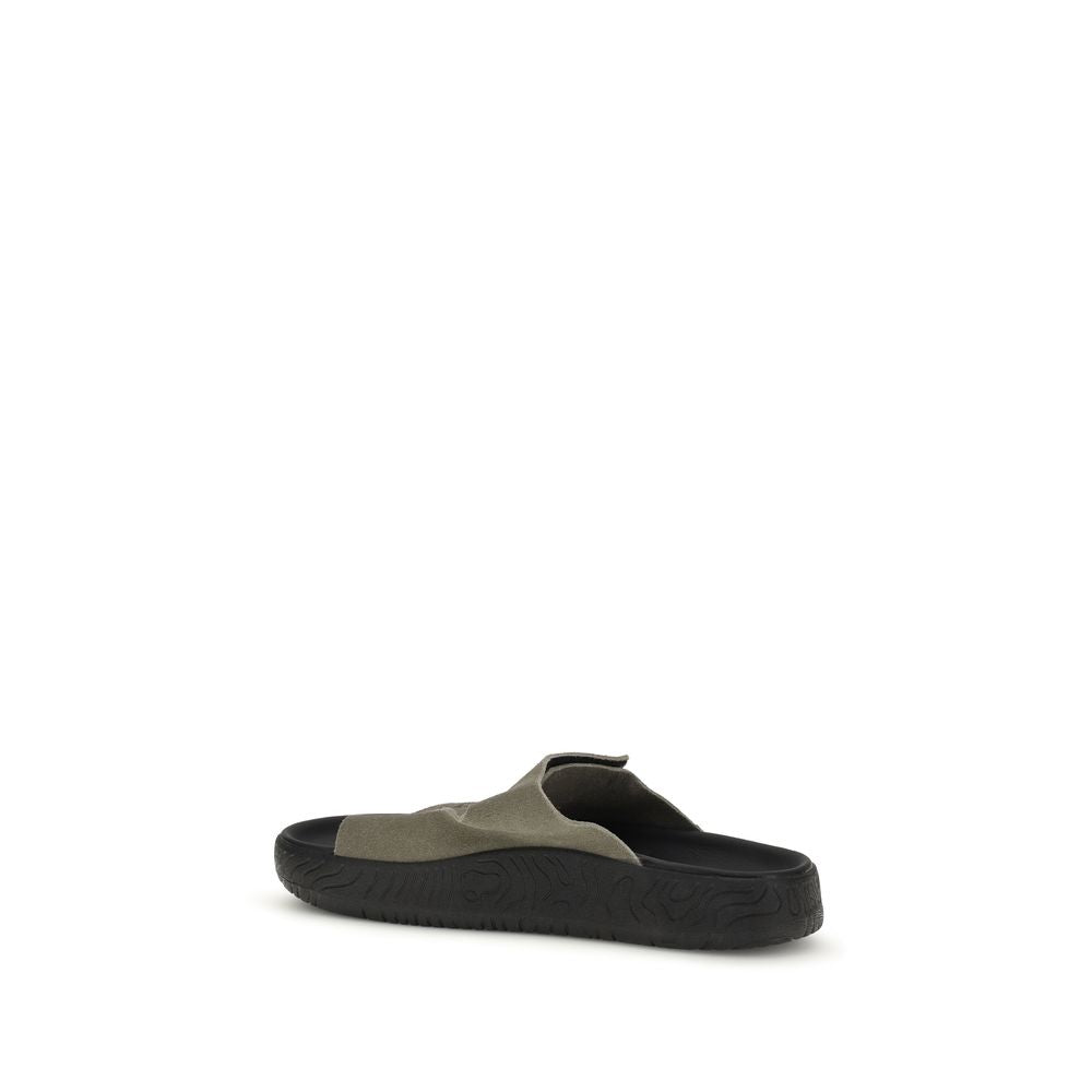 Veja Bicolor Calf Leather Bos Taurus Flat Sandals | Regal Royce