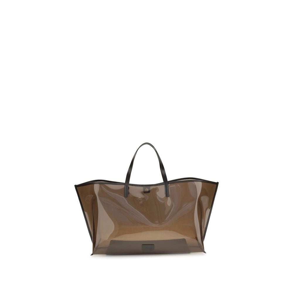 Staud Brown Pvc Handbag | Regal Royce