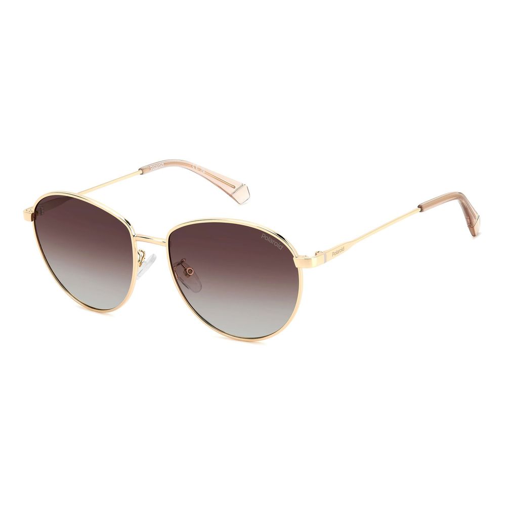 Polaroid Gold Stainless Steel Sunglasses | Regal Royce