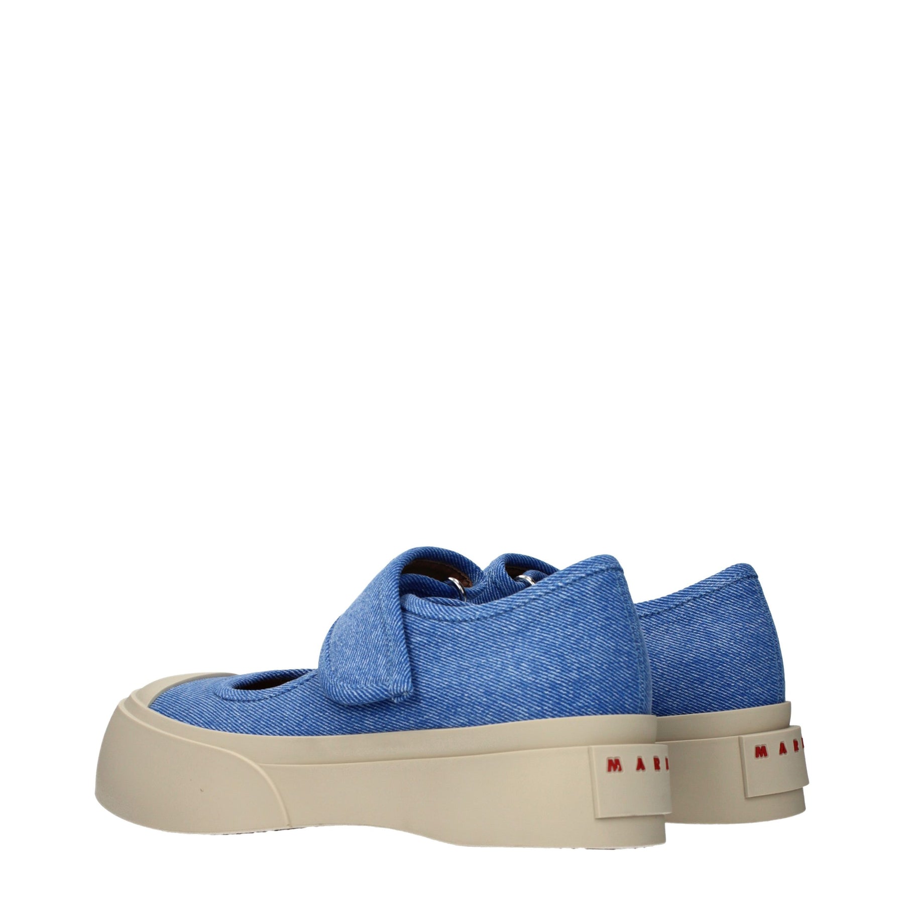 Marni Blue Fabric Low Top Sneakers | Regal Royce