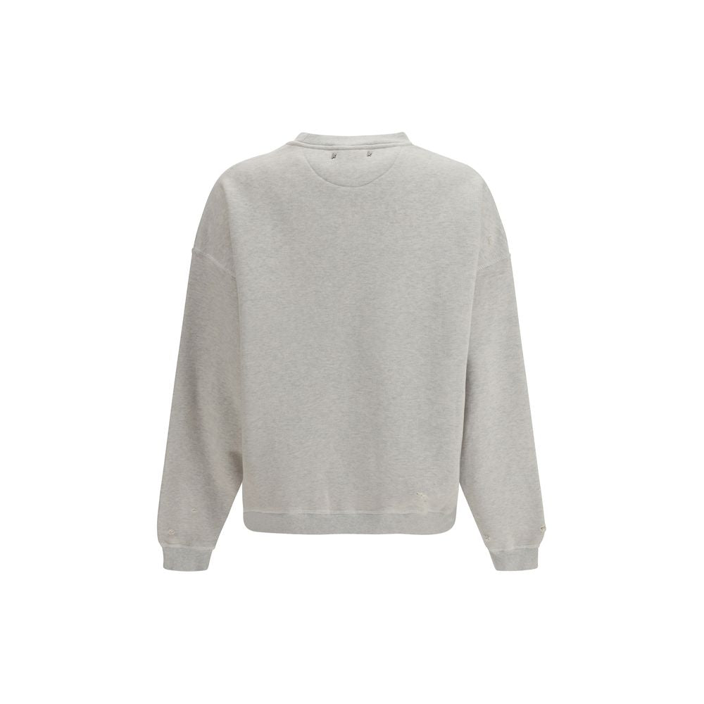 Golden Goose Gray Cotton Sweatshirt | Regal Royce