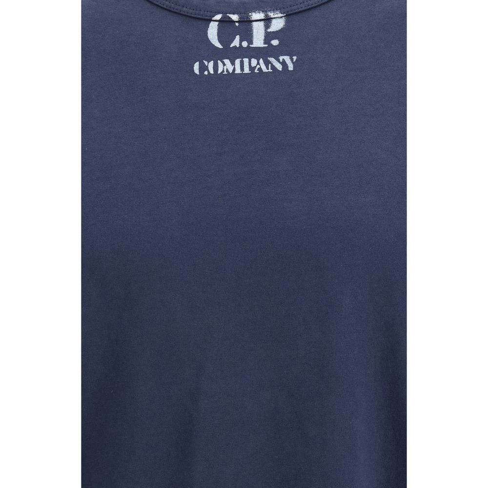 C.P. Company Blue Cotton T-Shirt | Regal Royce