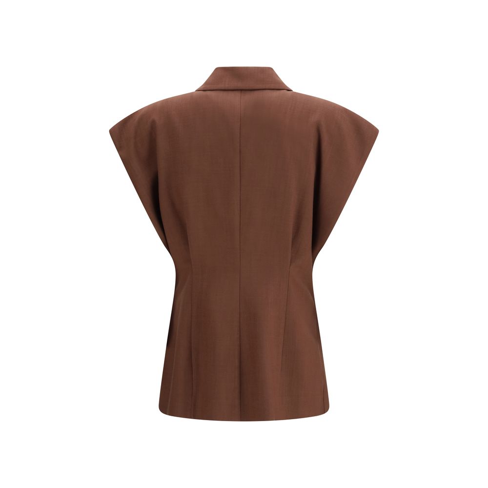 PINKO Brown Viscose Jacket | Regal Royce