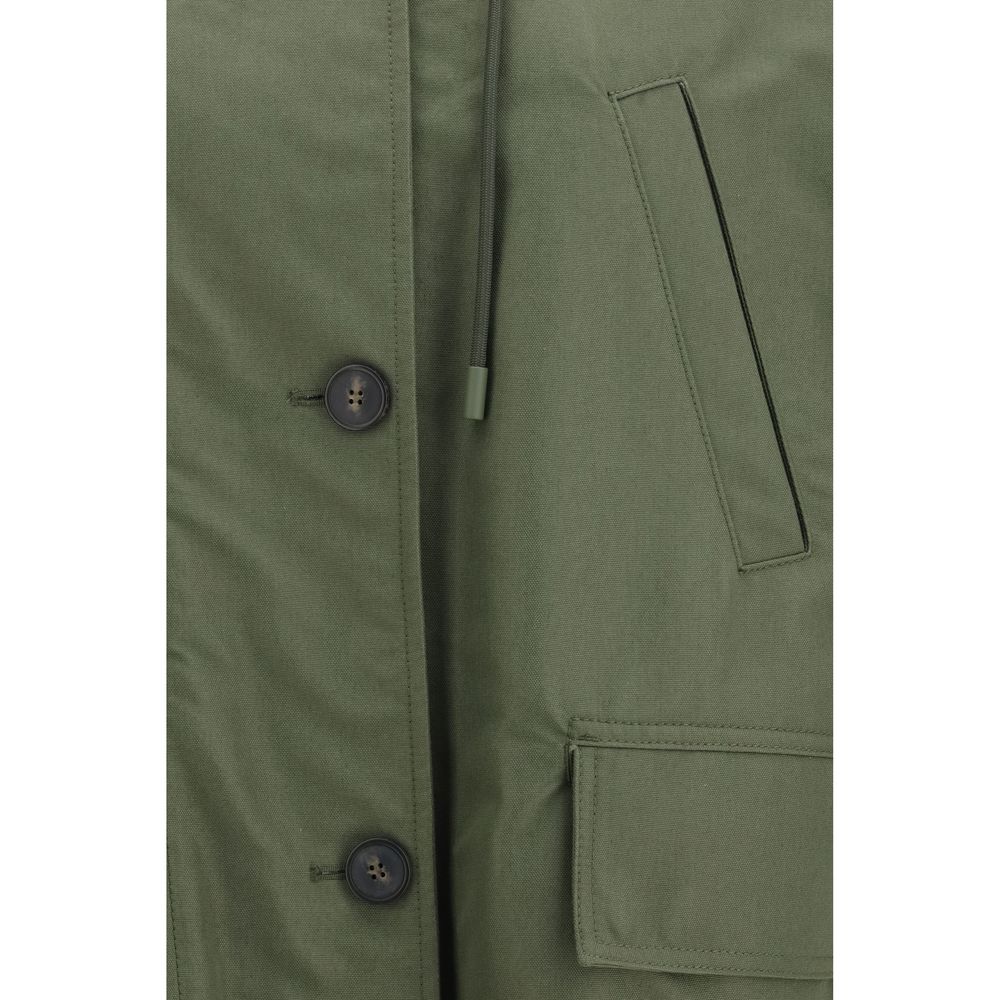 Max Mara Bicolor Cotton Trench Coat | Regal Royce