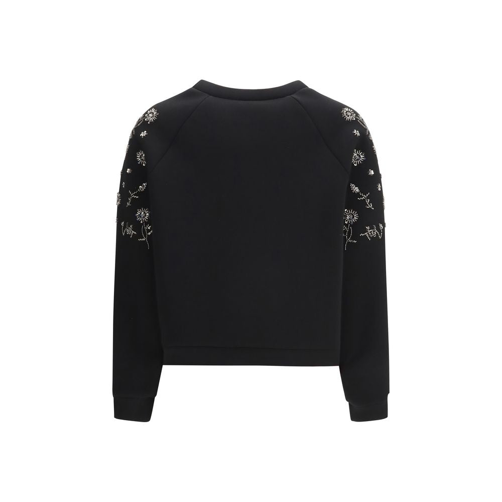 Max Mara Black Polyester Sweatshirt | Regal Royce