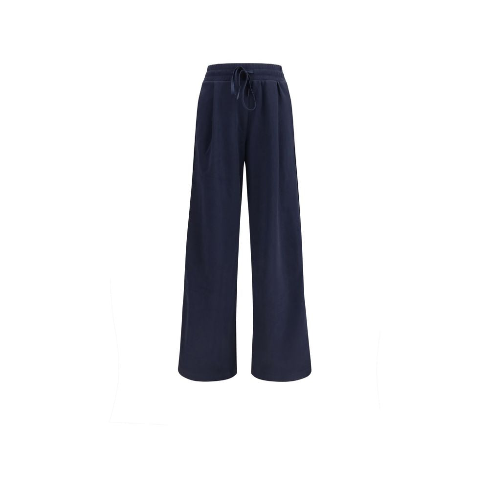 Max Mara Blue Cotton Casual Pants | Regal Royce