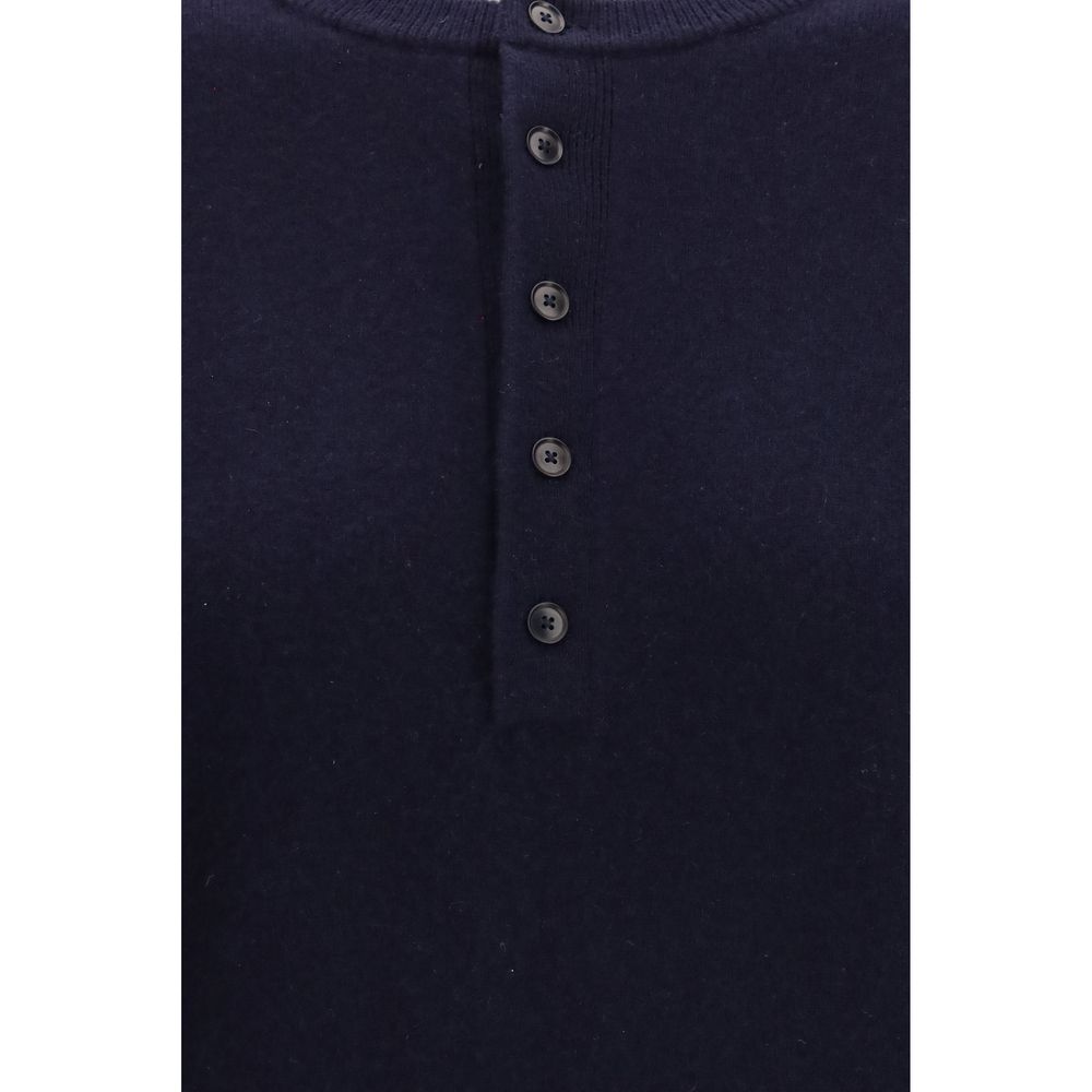 Extreme Cashmere Blue Cashmere Sweater | Regal Royce