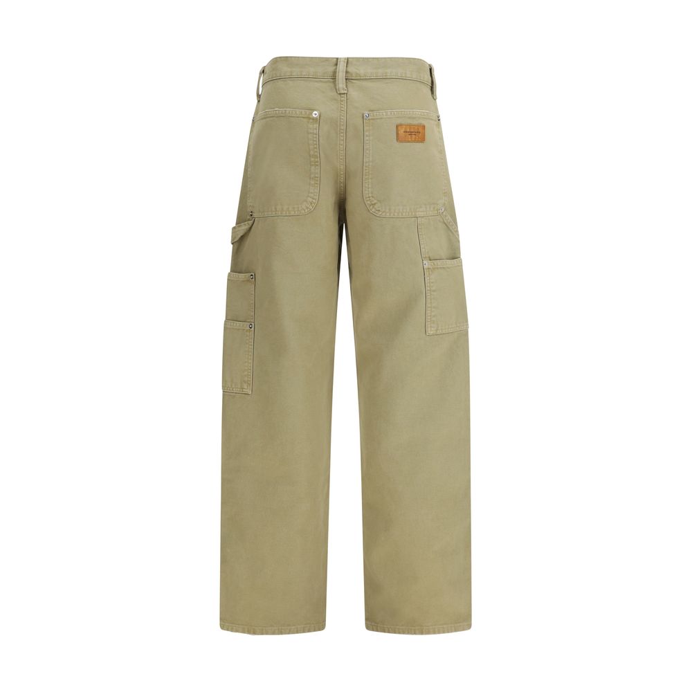 Alexander Wang Bicolor Cotton Cargo Pants | Regal Royce
