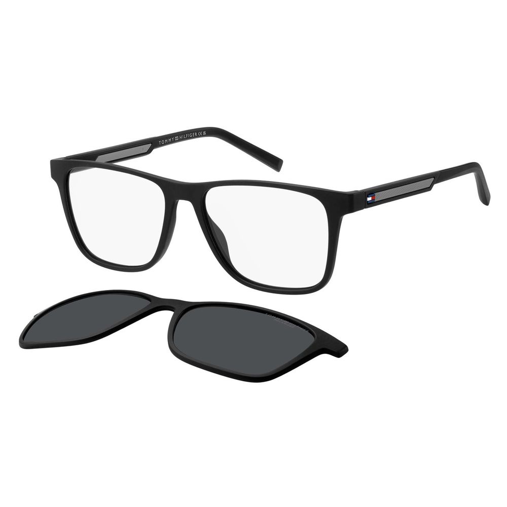 Tommy Hilfiger Black Polyamide Glasses (Frames) | Regal Royce
