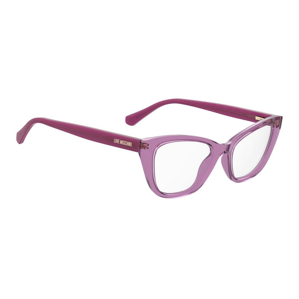 Love Moschino Purple Cellulose Propionate Glasses (Frames) | Regal Royce