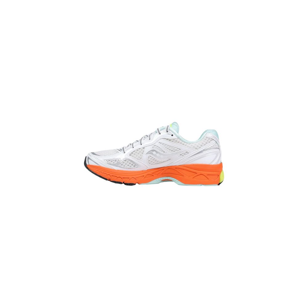 Saucony White Textile Athletic Sneakers | Regal Royce