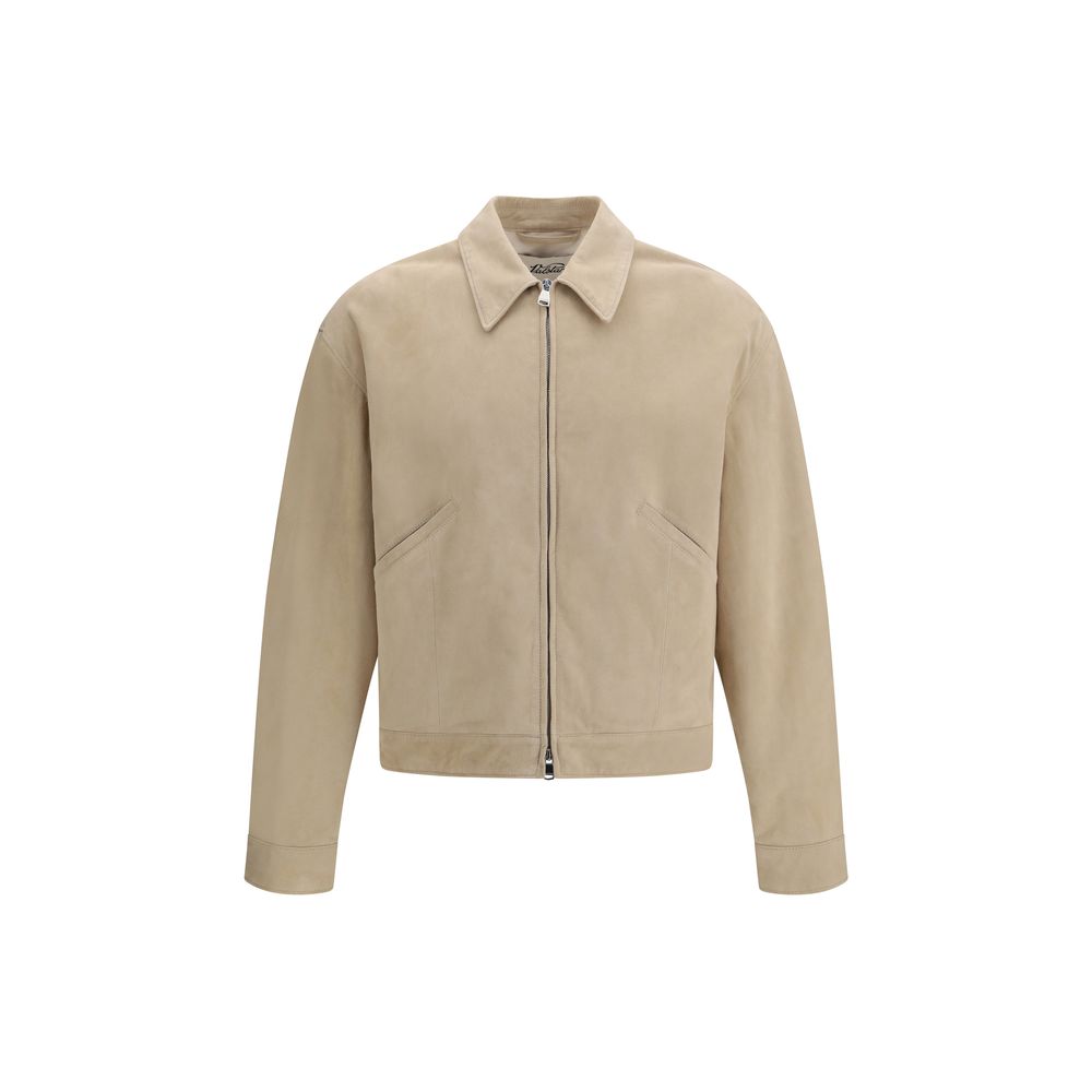 Valstar Beige Lamb Ovis Aries Aries Bomber | Regal Royce
