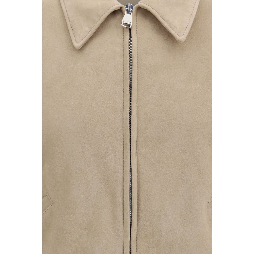 Valstar Beige Lamb Ovis Aries Aries Bomber | Regal Royce
