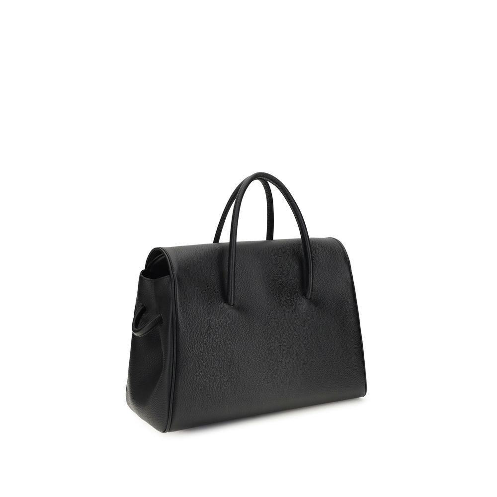 Jacquemus Black Calf Leather Bos Taurus Handbag | Regal Royce