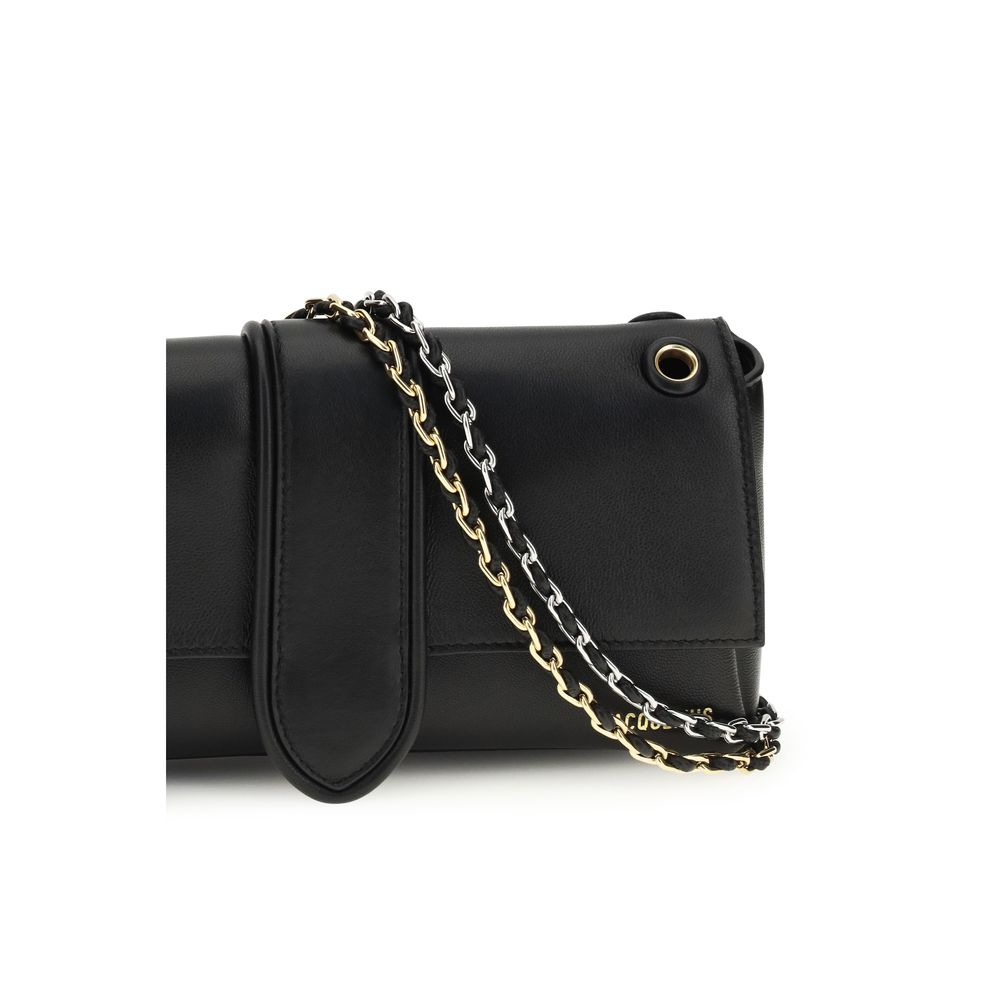 Jacquemus Black Lamb Ovis Aries Aries Shoulder Bag | Regal Royce